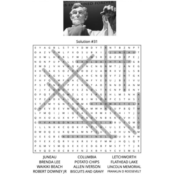 Americana Word Search Puzzle Book - Image 4